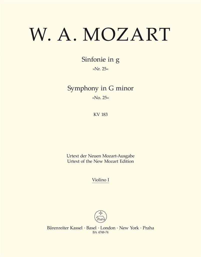 Symphony in G Minor No. 25